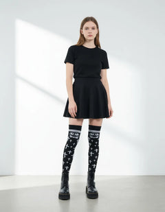 Calceta Larga Medieta Jack Cruces Rotas