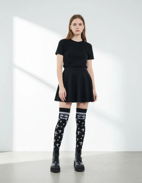 Calceta Larga Medieta Jack Cruces Rotas