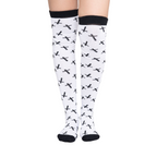 Calceta Larga Medieta Cruces Negras