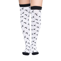 Calceta Larga Medieta Cruces Negras