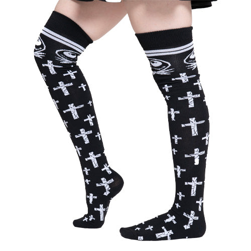 Calceta Larga Medieta Jack Cruces Rotas