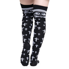 Calceta Larga Medieta Jack Cruces Rotas