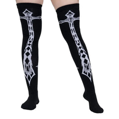 Calceta Larga Medieta Cruz Espada