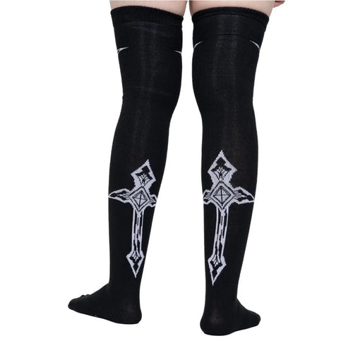 Calceta Larga Medieta Cruz Espada