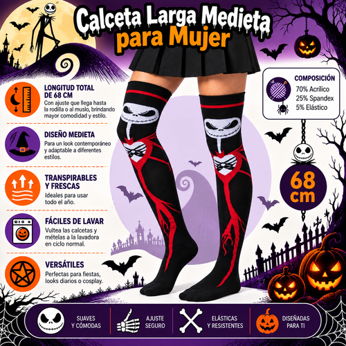 Calceta Larga Medieta Jack Traje by Don Calcetín