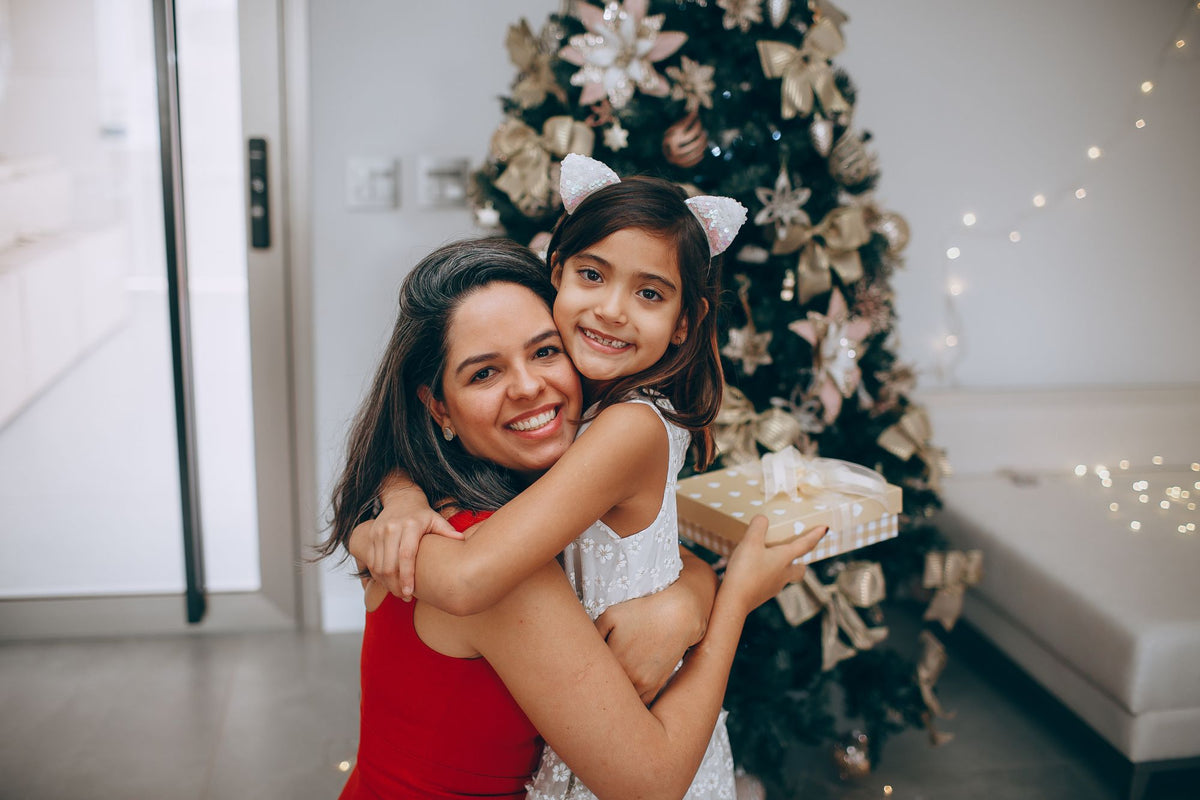 Mamá e hija con el mismo diseño