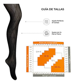 Pantimedia Mujer Dorian Grey - Alta Calidad by Mi tienda