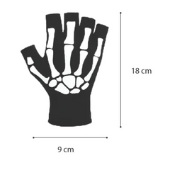 Guantes Esqueleto Mujer Halloween
