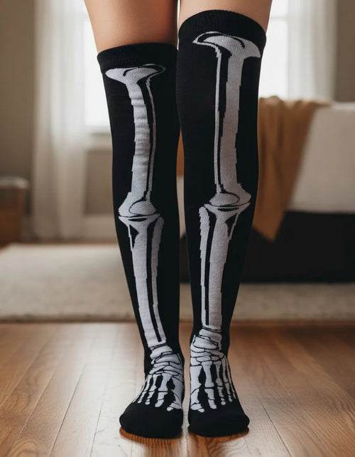 Calceta Larga Medieta Hueso Pie