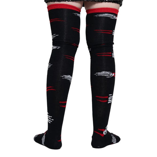 Calceta Larga Medieta Hueso Manos