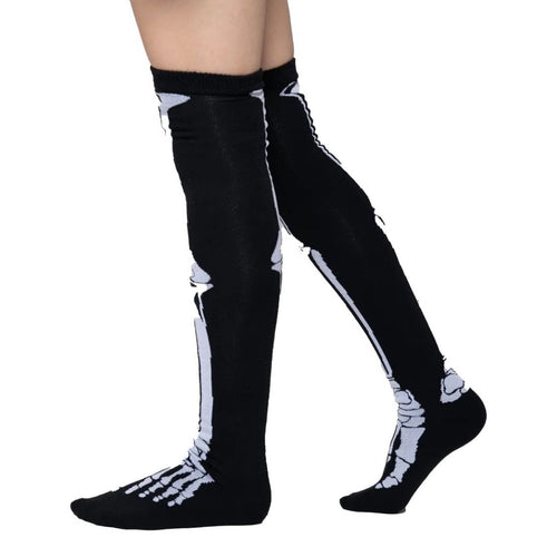 Calceta Larga Medieta Hueso Pie