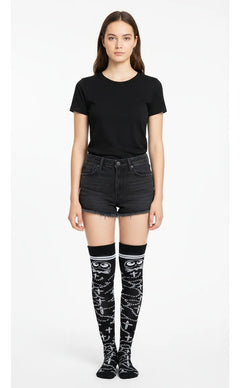 Calceta Larga Medieta Jack Cruces