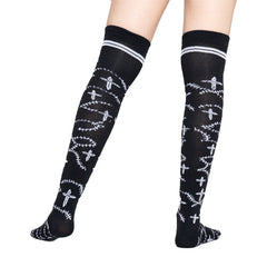 Calceta Larga Medieta Jack Cruces