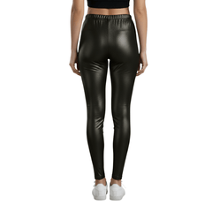 Leggings Brillosos Mujer Vinipiel Sexy Strech Uso Diario - Don Calcetín