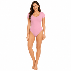 Leotardo Manga Corta Mujer Seamless - Don Calcetín