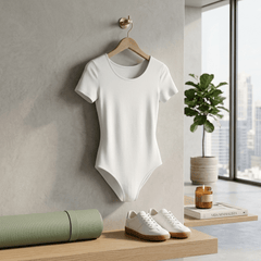 Leotardo Manga Corta Mujer Seamless - Don Calcetín