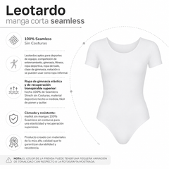 Leotardo Manga Corta Mujer Seamless by Don Calcetín