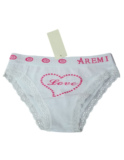Ropa interior Bikini mujer Surtido varios colores 6 Piezas Unitalla