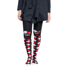 Malla Media Poker Negro Mujer