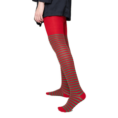 Mallas Navideñas Caramelo Villancicos - Mujer Verde y Rojo - Don Calcetín