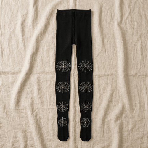 Mallas Negras Telaraña Para Mujer - Don Calcetín