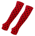 Manga Protectora Puntos Rojo - Estilo Y Comodidad Elástica - Don Calcetín