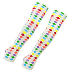 Manga Protectora Rombos Multicolor - Elástica y Cómoda - Don Calcetín