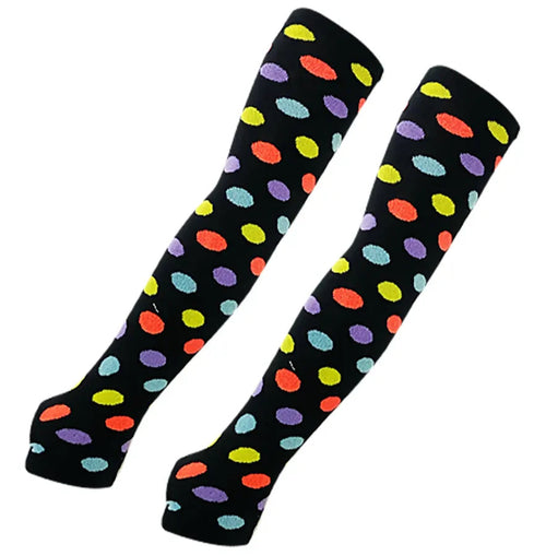 Manga Protectora Puntos Multicolor