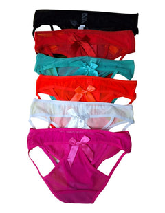 Ropa interior Bikini mujer Surtido varios colores 12 Piezas Unitalla