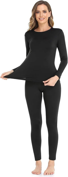 Conjunto De Ropa Interior Térmica Mujer - Calor Uniforme Todo El Día