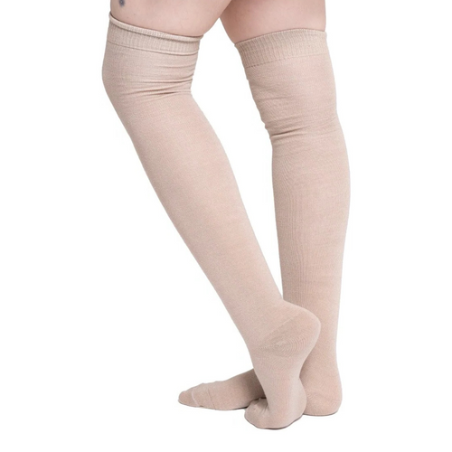 Calceta Larga Medieta Lisa Nude