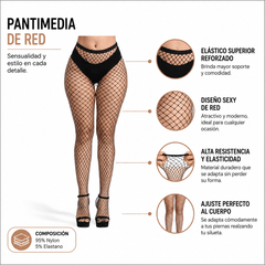 Pantimedia de Red Sexy - Don Calcetín