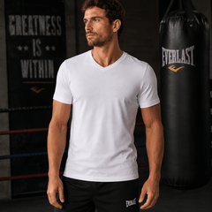Playera Manga Corta Cuello V Everlast - Don Calcetín