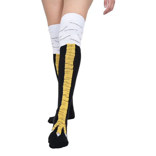 Calceta Larga Medieta Gallina Pata De Pollo