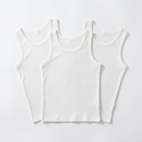 Camiseta Blanca Tirante Grueso Niño by Don Calcetín