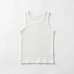 Camiseta Blanca Tirante Grueso Niño by Don Calcetín