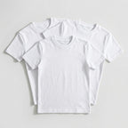 Playera Blanca Manga Corta Niño by Don Calcetín