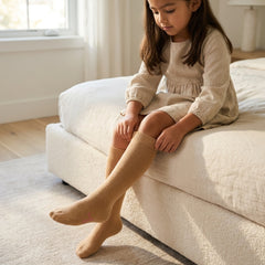 Calceta Escolar Algodón Camila Niña 6 Pares by Mi tienda