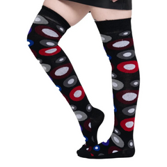 Calceta Larga Medieta Puntos