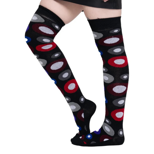 Calceta Larga Medieta Puntos