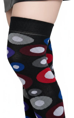 Calceta Larga Medieta Puntos