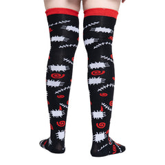 Calceta Larga Medieta Sally Jack Corazon