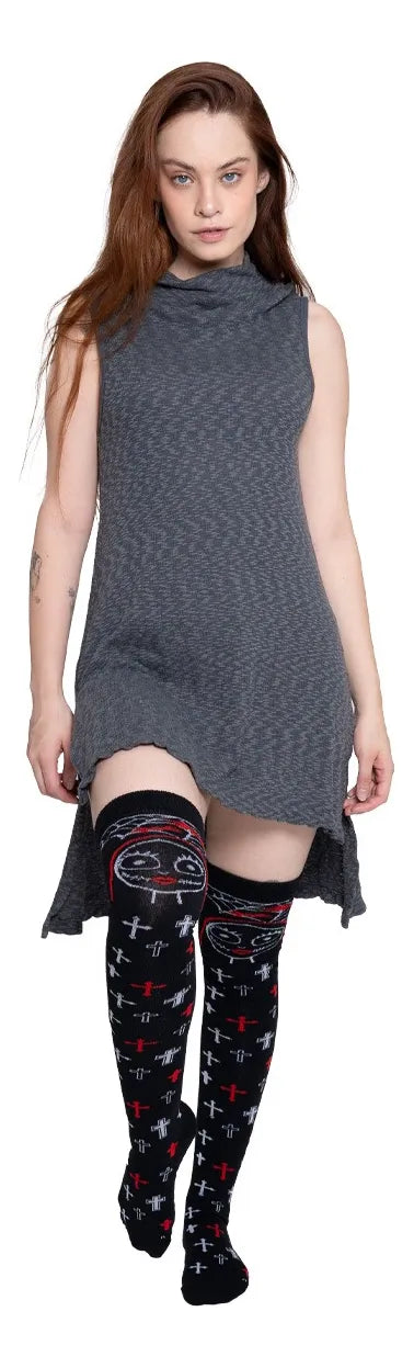 Calceta Larga Medieta Sally Jack Cruces