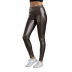 Leggings Brillosos Mujer Vinipiel Sexy Strech Uso Diario by Don Calcetín