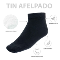 Tines Largos Algodón 6 pares - Don Calcetín