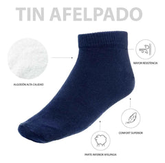 Tines Largos Algodón 6 pares - Don Calcetín